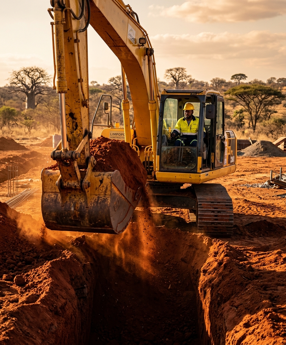 KI Mokwena earthworks and site preparation